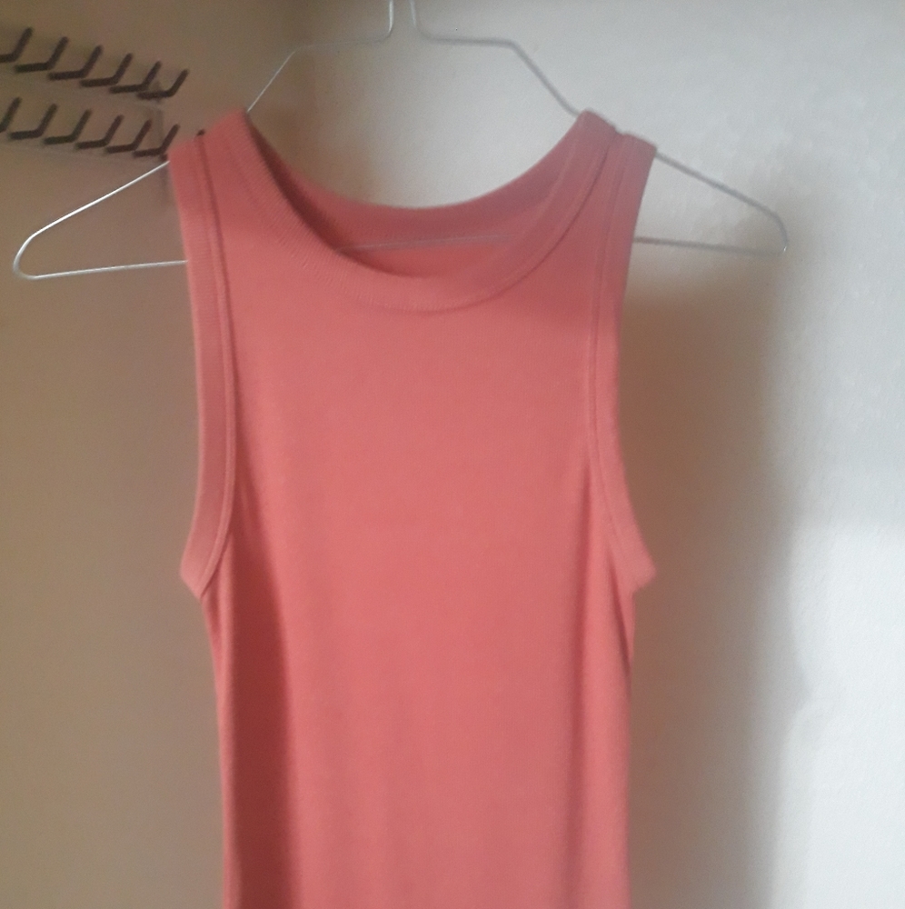A new day brand tank top, color peach/nude, size small
